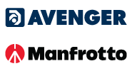 Avenger and Manfrotto logos