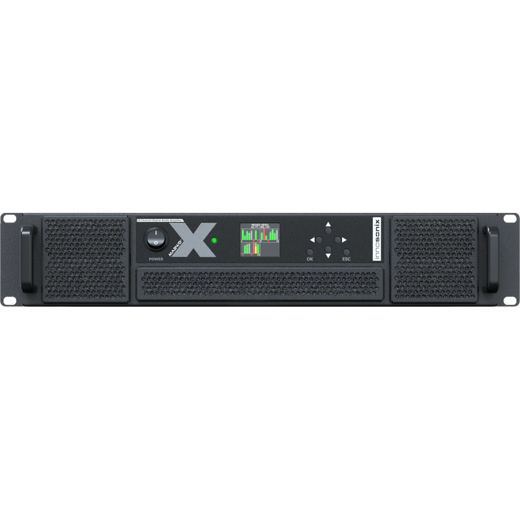 Innonsonix Maxx MA24 D2 24-Channel DSP-Amplifier, Front-View