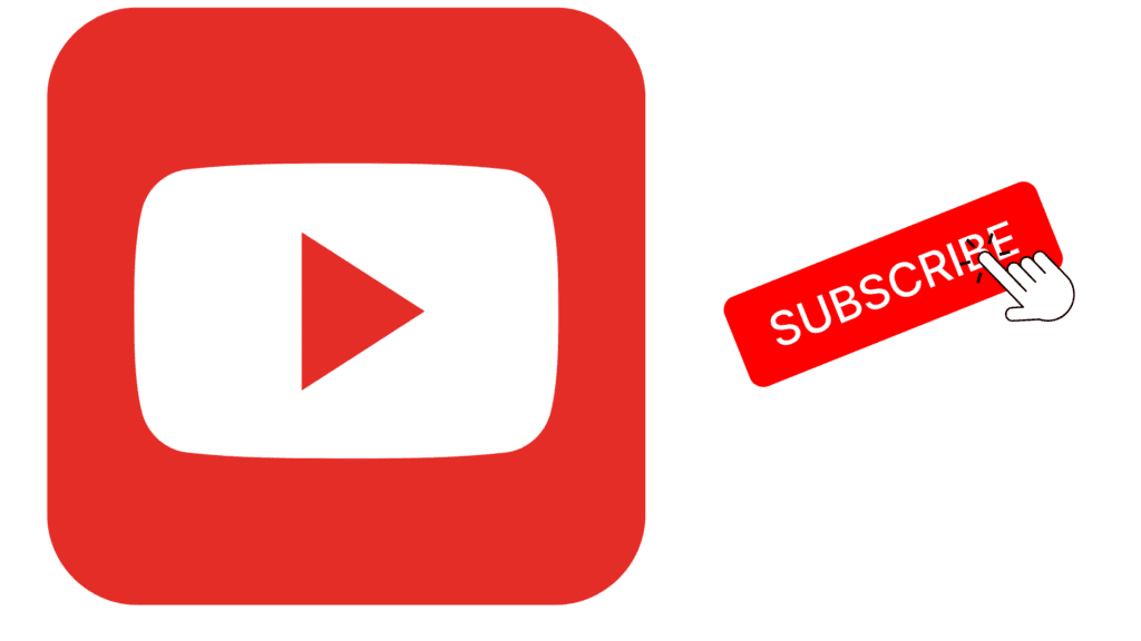 YouTube Logo with Subscribe Button