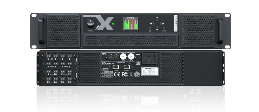 Innosonix, DSP-driven, 32-channel, Class D Amplifier